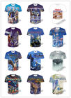 T-shirts décontractés manches courtes CATHEDRAL Rock imprimé en 3D mode pour femmes/hommes