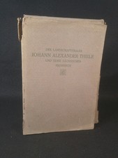 The landscape painter Johann Alexander Thiele and his Saxon brochures: Mi