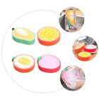 4Pcs Bathroom Sponge Cleaning Scouring Pads Scrub Cleaning
