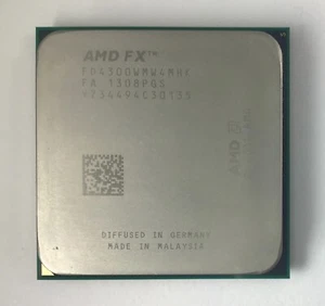 AMD FX-4300 | 3.8 GHz Quad-Core AM3+ Processor CPU | FD4300WMW4MHK - Picture 1 of 4