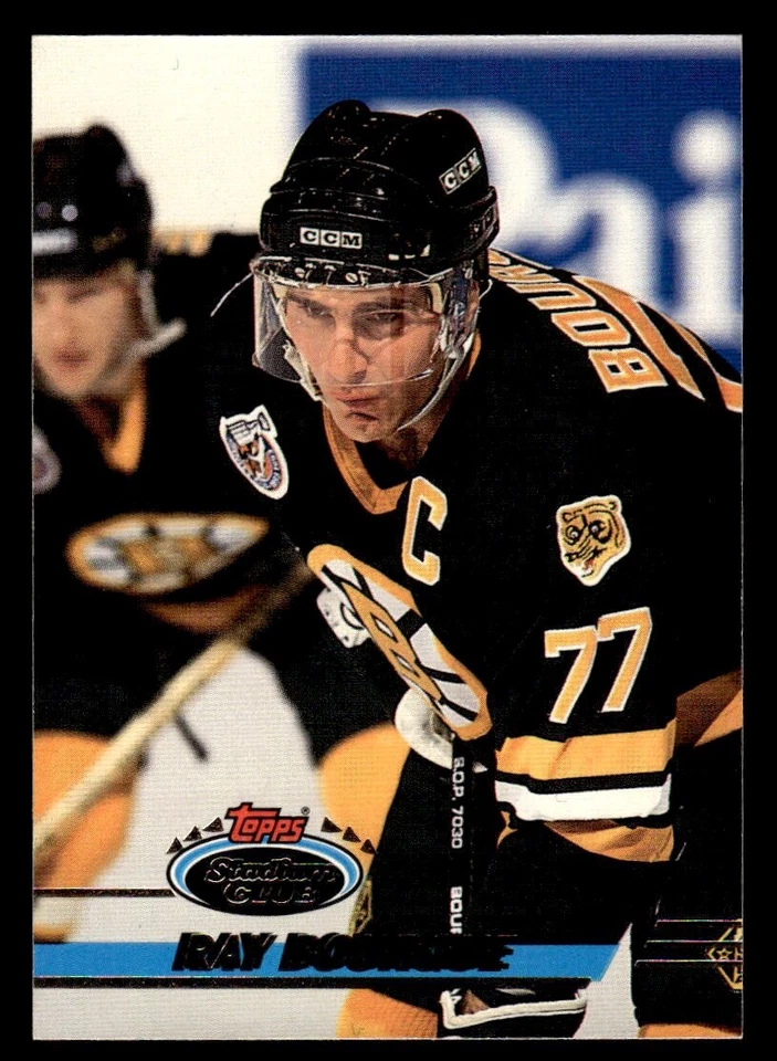1993-94 Stadium Club - #160 Ray Bourque - Boston Bruins - Image 1 of 2
