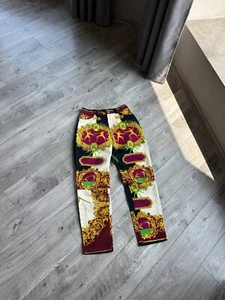 Vintage Made in France Marina Sitbon Kamosho Paris multicolour pants Size: 42 - Picture 1 of 10