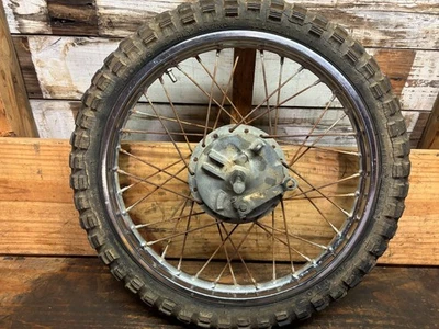 Placa de freno de cubo de rueda delantera Kawasaki KD100 KD100M KD 100 M Foto 1 de 4