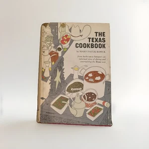 The Texas Cookbook Mary F. Koock Signed Autograph Hardcover Book 1965 - Picture 1 of 8