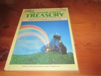 H/C BOOK THE SESAME STREET TREASURY VOLUME 11 JIM HENSON 1983 *** GREAT *** - Image 1 of 3