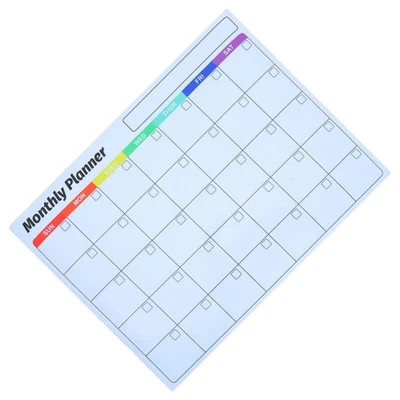  Dry Erase Whiteboard Stickers Self Adhesive Calendar Chalkboard for Wall Decals - Image 1 of 4