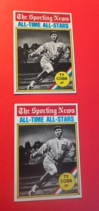 1976 Topps Lot 2 #346 Ty Cobb- NM ! - Picture 1 of 1