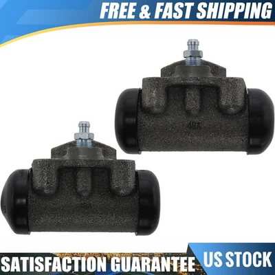 2 件 Centric Drum Brake Wheel 气缸 左后 右后 适用于 Jeep CJ5 1972 - 1975 — 第 1/4 张图片