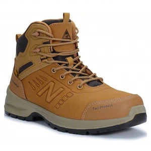 New Balance Men's Calibre Work Boots, Style# MIDCLBRWH-4E, Size 12 4E, Wheat - Picture 1 of 21
