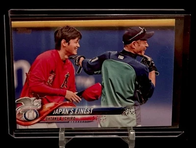 Shohei Ohtani/Ichiro 2018 Topps Update Japans Finest #US153 *COMO NUEVO* Foto 1 de 2