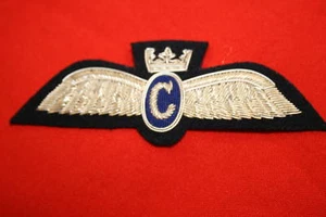 BRITISH CIVIL AEROLÍNEA PILOTO ALA CIVIL CLÁSICA CARTA AÉREA - Imagen 1 de 1