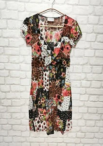 Jus d'Orange Lolita Dress Animal/Floral/Polka Dots pattern Beaded size 3/UK12 - Picture 1 of 6
