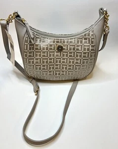 Tommy Hilfiger crossbody bag Color Beige Brown NWT - Picture 1 of 14
