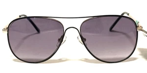 NUEVO Gafas de sol Foster Grant para hombre negras de metal PILOTO aviador informales negras - Imagen 1 de 7