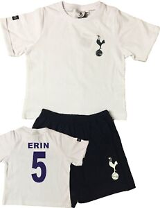 Boys Tottenham Hotspur Football Pyjamas Pjs Can be Personalised 