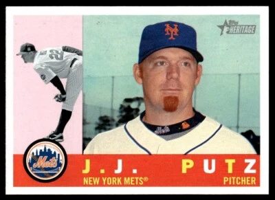2009 Topps Heritage J.J. Putz New York Mets #586 - Image 1 of 2