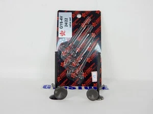 TAIDA PERFORMANCE GY6 (4V) VALVE SET 24mm INTAKE / 22mm EXHAUST - Picture 1 of 2