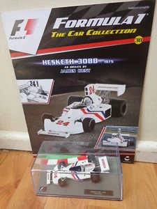 1/43 F1 FORMULA 1 CAR COLLECTION - 1975 HESKETH 308B JAMES HUNT CAR #38 - Picture 1 of 2