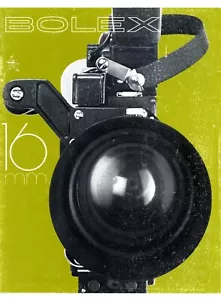 Prospekt BOLEX Filmkamera Broschüre H16 M-5 / H16 RX-5 / H16 SB SBM / EBM Y2364 - Bild 1 von 3