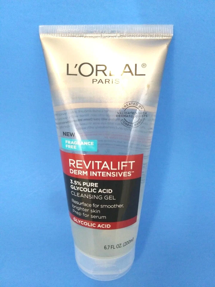L'Oreal Paris Revitalift Derm Intensives 3.5% Glycolic Acid Cleanser - 6.7oz