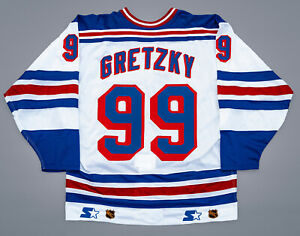 Team-Issued NY Rangers Double-Tagged Starter Jersey Wayne Gretzky Made in USA