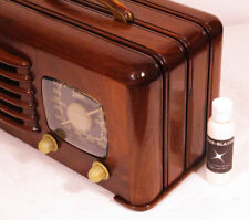 QAR-GLAYZE Wood & Bakelite Polish - High Luster Shine For Your Antique Radio 2oz