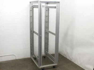 Chatsworth Products 45U CPI 19" Rackmount Cabinet Aluminum Frame 38" Deep with C - Image 1 of 4