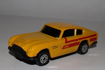 CORGI JUNIORS ASTON MARTIN DB6, YELLOW, NICE, ORIGINAL - Image 1 of 4