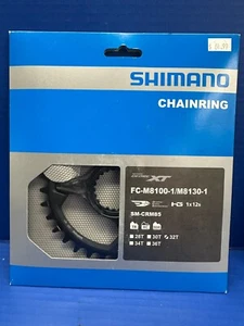 Shimano XT FC-M8100/M8130 Chainring 30 or 32Th SM-CRM85 1x12 speed - Picture 1 of 8