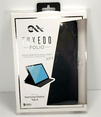 Case-Mate TUXEDO FOLIO Suporte Duplo Pro Capa Para Samsung Galaxy Tab A 8" CAIXA ABERTA - Imagem 1 de 4