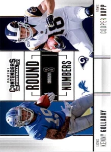 Panini Contenders 2017 números redondos #14 embrague Kenny Golladay Cooper - casi nuevo- como nuevo - Imagen 1 de 2