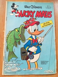 MICKEY MAUS HEFT  13 / 1958 / ORGINAL HEFT / Z 2-3 - Picture 1 of 3
