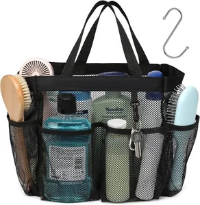 Mesh Shower Caddy Portable, Upgrade Deeper 7 Pockets Basket Bag Tote for Coll... - Picture 1 of 2