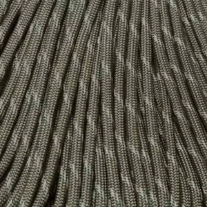 550 Paracord Charcoal Gray with 3 Reflective Tracers 100 FT USA MADE & SELLER - Picture 1 of 1