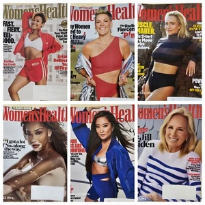 Lot of 7 Women’s Health Magazines 2023 Clean & unread Jill Biden, Pink, Ariana - Picture 1 of 9