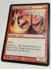 MTG Shinen of Fury's Fire Saviors of Kamigawa Regular Common