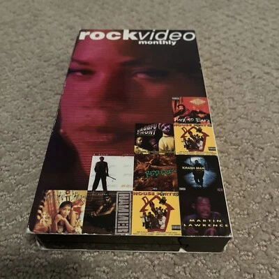 VHS Rock Video Monthly Spring 1994 Rap Releases Gang Star Hammer AMG R Kelly Etc - Image 1 of 4