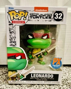 Teenage Mutant Ninja Turtles Leonardo Funko Pop Comics #32 Vinyl Figure PX - Picture 1 of 4