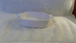 Vintage 1985-99 Corningware A-1-B Plain White Baking Dish, No Lid, EUC - Picture 1 of 7