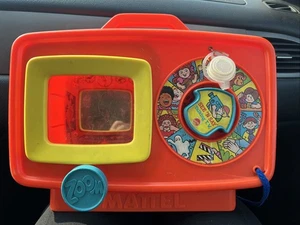 Rare - Preschool The Talking Television Mattel 80S See 'N Say - Not Working - Picture 1 of 6