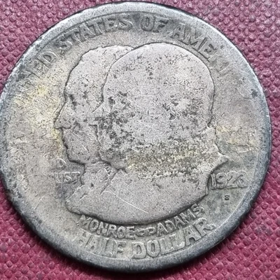 1923 S Monroe Doctrine Half Dollar Commemorative 50c COOL LOWBALL #93238 - Image 1 of 2