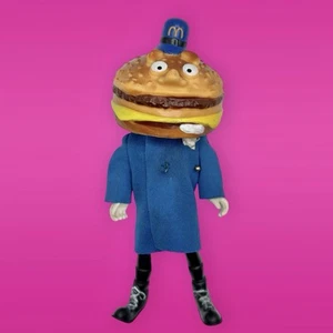 McDonald's OFFICER BIG MAC Vintage 1976 ACTION FIGURE Missing Pants Belt Whistle - Picture 1 of 24