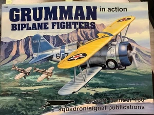 Grumman Biplane Fighters in Action by LCDR Richard S Dann, USNR ~EUC #160 - Foto 1 di 14