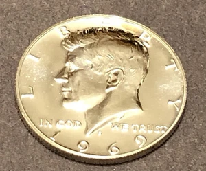 1969 S 40% Silver Kennedy Half Dollar Gem Proof  - Picture 1 of 4