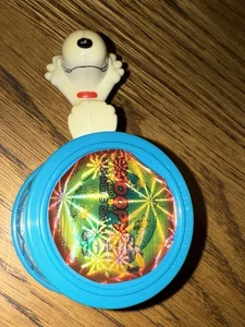 Disney - Peanuts Gang Snoopy Wheel Wobbler Spinner Wendy's Fast Food Toy - Picture 1 of 11