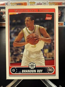 2006-07 Topps Brandon Roy Rookie Basketball Card RC #246 Portland Trail Blazers - Picture 1 of 2