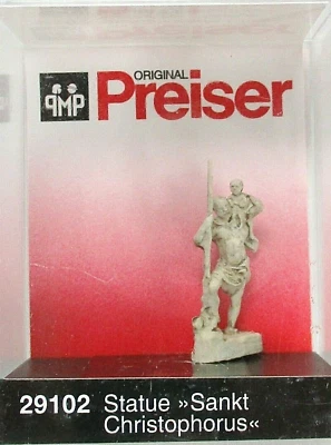 HO Preiser Figure 29102  Saint Christopher Statue ( SHIPS from CHICAGO ) - Image 1 of 2