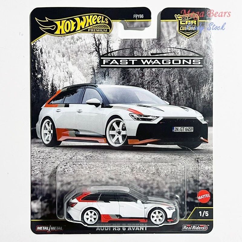 Mattel Hot Wheels Premium 2025 Fast Wagons #1 Audi RS 6 Avant Car Culture FPY86 - Image 1 of 1