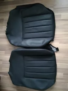 Mercedes E-Klasse W212 Leder schwarz Sitzbezüge MJ13 Top LIMO 11Tkm - Bild 1 von 8