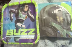 Toy Story Buzz Lightyear Birthday Lunch Plates & Napkins Party Supplies 2022 - Picture 1 of 5